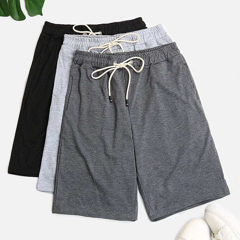 Mens Drawstring Waist Three-Piece Shorts Set - Trendsi - Flyclothing LLC