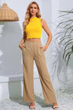 Long Pants with Pockets - Trendsi - Flyclothing LLC