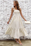 Plaid Ruffle Strap Square Neck Dress - Trendsi - Flyclothing LLC
