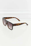 Tortoiseshell Square Full Rim Sunglasses - Trendsi - Flyclothing LLC