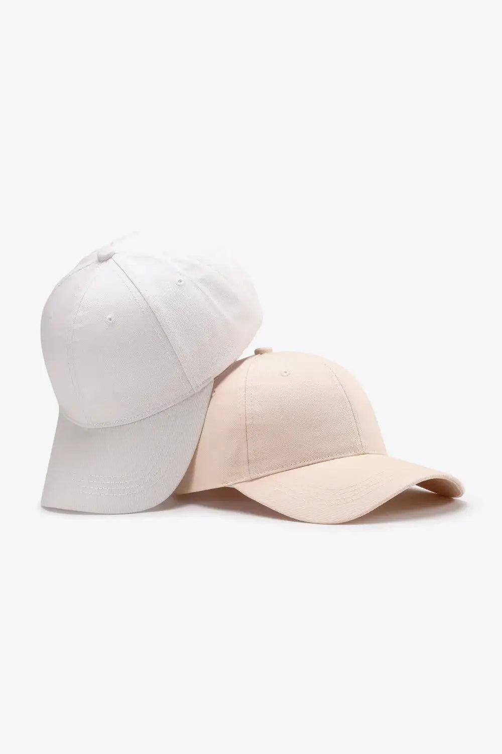 Plain Adjustable Cotton Baseball Cap - Trendsi - Flyclothing LLC