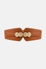 Alloy Buckle Elastic Belt - Trendsi - Flyclothing LLC