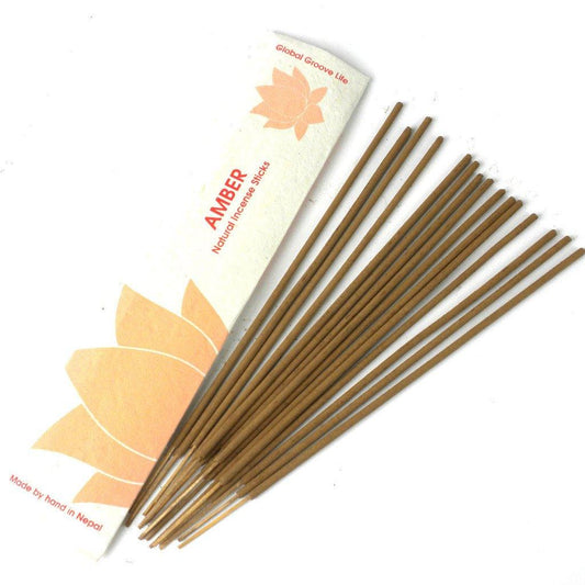 Stick Incense, Amber -10 Stick Pack - Flyclothing LLC