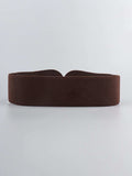 PU Elastic Wide Belt - Trendsi - Flyclothing LLC