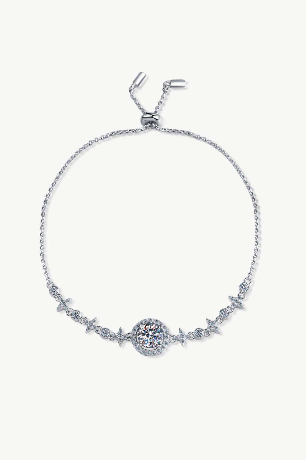 Show You The Way Moissanite Bracelet - Trendsi - Flyclothing LLC