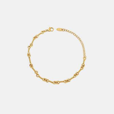 Titanium Steel Link Chain Bracelet - Trendsi - Flyclothing LLC
