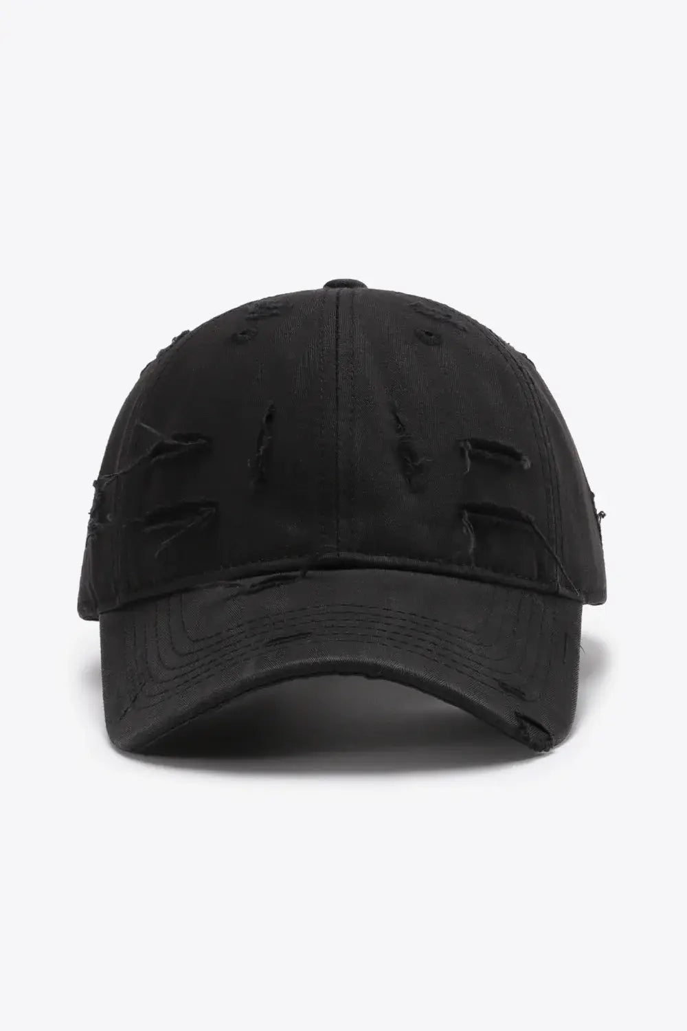 Distressed Adjustable Baseball Cap - Trendsi - Flyclothing LLC
