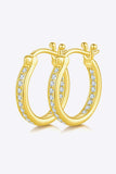 Moissanite 925 Sterling Silver Earrings - Trendsi - Flyclothing LLC