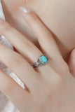Turquoise 925 Sterling Silver Ring - Trendsi - Flyclothing LLC
