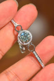 Moissanite 18K Platinum-Plated Bracelet - Trendsi