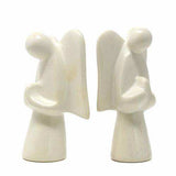 Soapstone Angel Sculpture, Natural Stone - SMOLArt - Flyclothing LLC