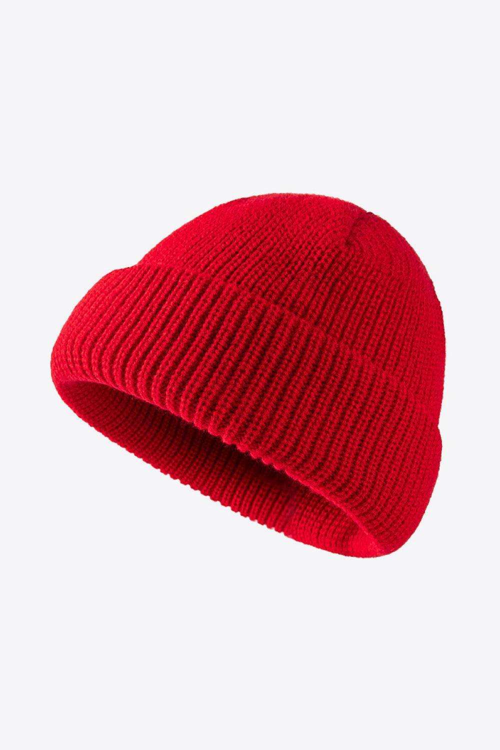 Calling For Winter Rib-Knit Beanie - Trendsi - Flyclothing LLC