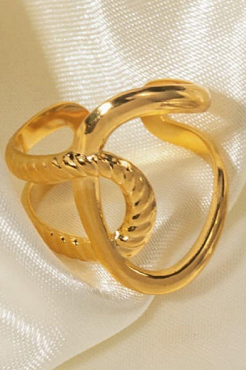 Modern Copper Open Ring - Flyclothing LLC