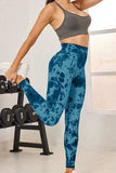 Tie-Dye High Waist Active Leggings - Trendsi - Flyclothing LLC
