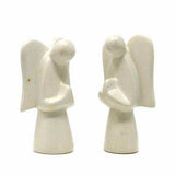 Soapstone Angel Sculpture, Natural Stone - SMOLArt - Flyclothing LLC