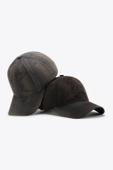 Distressed Adjustable Baseball Cap - Trendsi - Flyclothing LLC