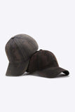 Distressed Adjustable Baseball Cap - Trendsi - Flyclothing LLC