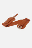 Wide Elastic Belt with Alloy Buckle - Trendsi - Flyclothing LLC
