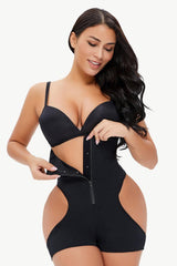 Full Size Cutout Under-Bust Shaping Bodysuit - Trendsi