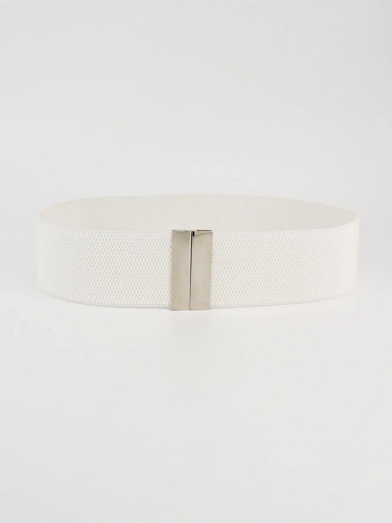 Alloy Buckle Elastic Belt - Trendsi - Flyclothing LLC