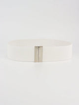 Alloy Buckle Elastic Belt - Trendsi - Flyclothing LLC