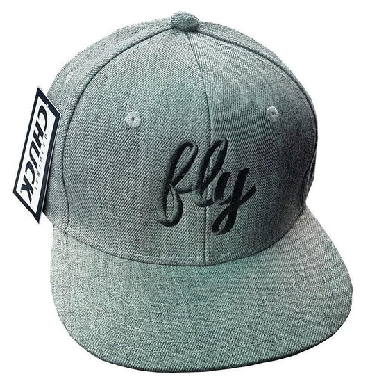 Fly Gray & Silver Snap Back Hat - Fly Watches