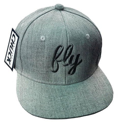 Fly Gray & Silver Snap Back Hat - Fly Watches