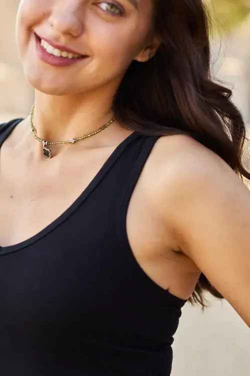 Zenana Racerback Tank Bodysuit - Trendsi - Flyclothing LLC