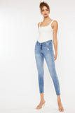 Kancan High Waist Cat's Whiskers Skinny Jeans - Trendsi