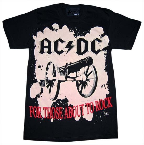 ACDC Cannon T-Shirt - Flyclothing LLC