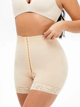 Full Size Lace Detail Hook-and-Eye Shaping Shorts - Trendsi - Flyclothing LLC