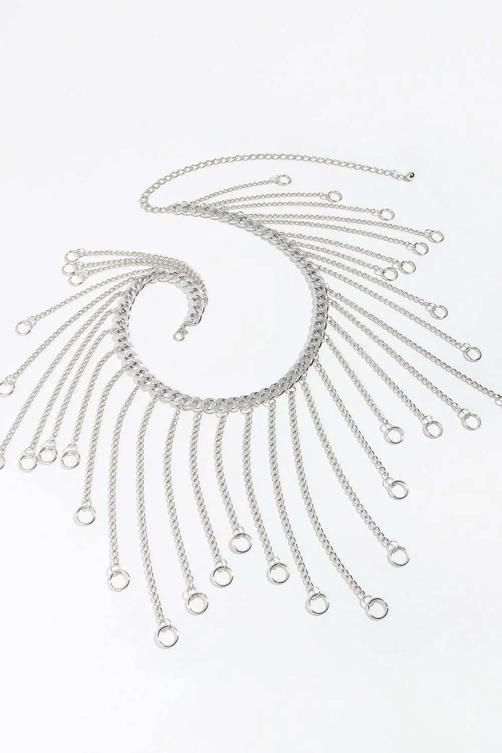 Fringe Chain Alloy Belt - Trendsi - Flyclothing LLC