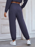 Elastic Waist Joggers with Pockets - Trendsi