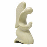 Praying Angel Soapstone Sculpture - Natural Stone - SMOLArt - Flyclothing LLC
