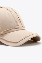 Distressed Adjustable Baseball Cap - Trendsi - Flyclothing LLC