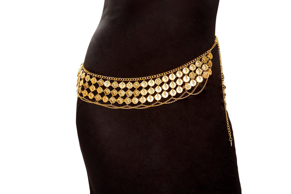 Roma Costume Belly Dancer Coin Wrap - Roma Costume