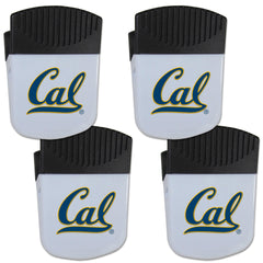Cal Berkeley Bears Chip Clip Magnet with Bottle Opener, 4 pack - Flyclothing LLC