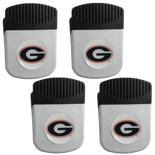 Georgia Bulldogs Clip Magnet with Bottle Opener, 4 pack - Flyclothing LLC