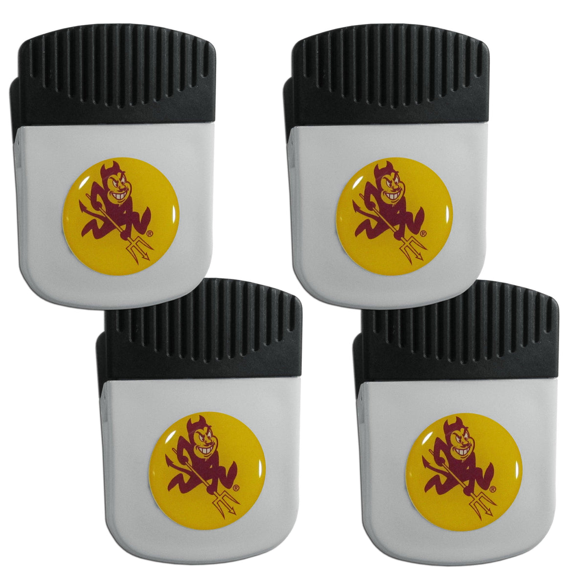 Arizona St. Sun Devils Clip Magnet with Bottle Opener, 4 pack - Flyclothing LLC