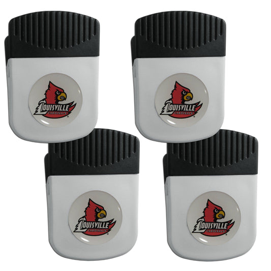 Louisville Cardinals Clip Magnet with Bottle Opener, 4 pack - Flyclothing LLC
