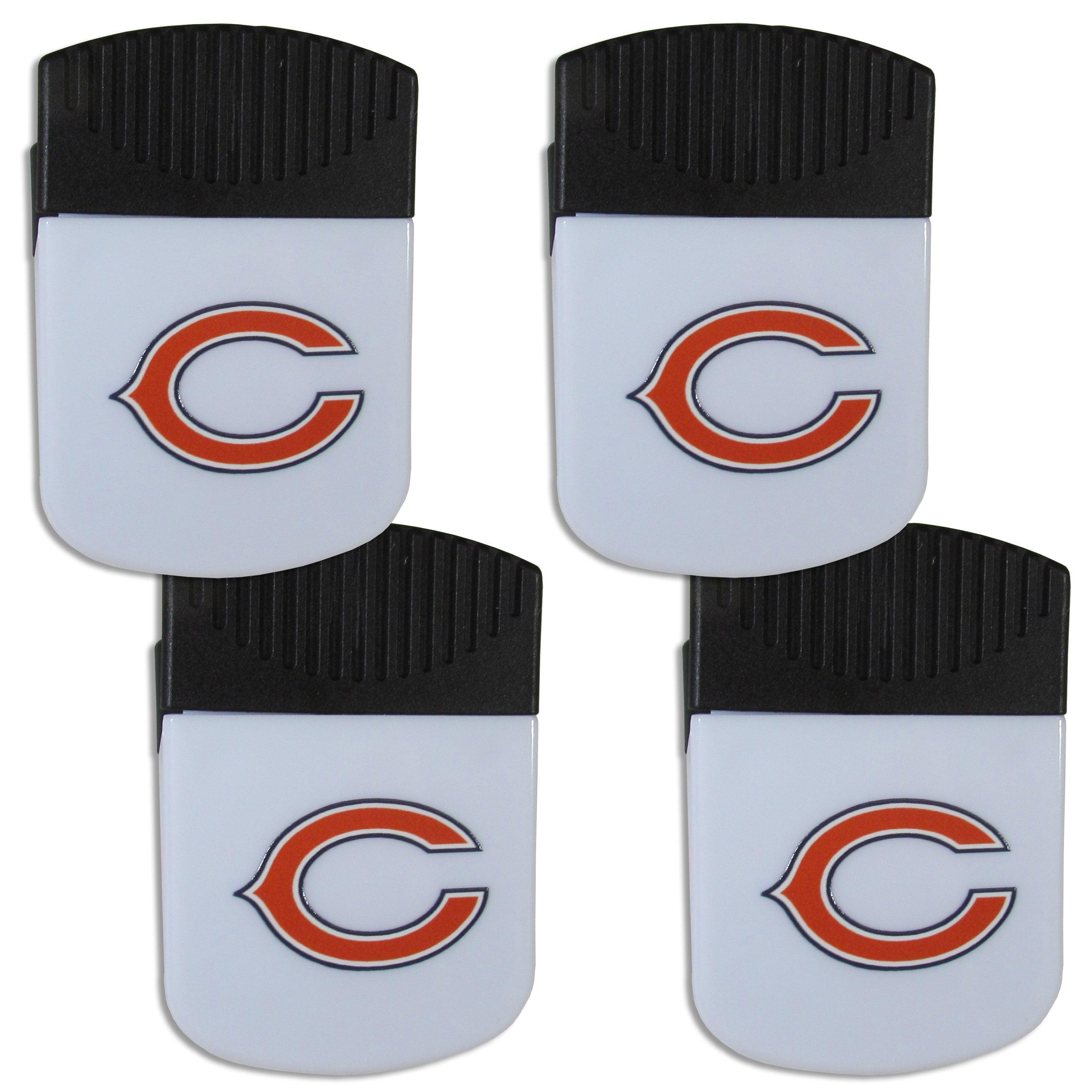Chicago Bears Chip Clip Magnet with Bottle Opener, 4 pack - Flyclothing LLC