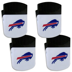 Buffalo Bills Chip Clip Magnet with Bottle Opener, 4 pack - Flyclothing LLC