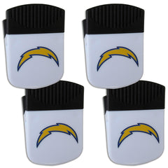 Los Angeles Chargers Chip Clip Magnet with Bottle Opener, 4 pack - Flyclothing LLC
