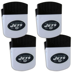 New York Jets Chip Clip Magnet with Bottle Opener, 4 pack - Flyclothing LLC
