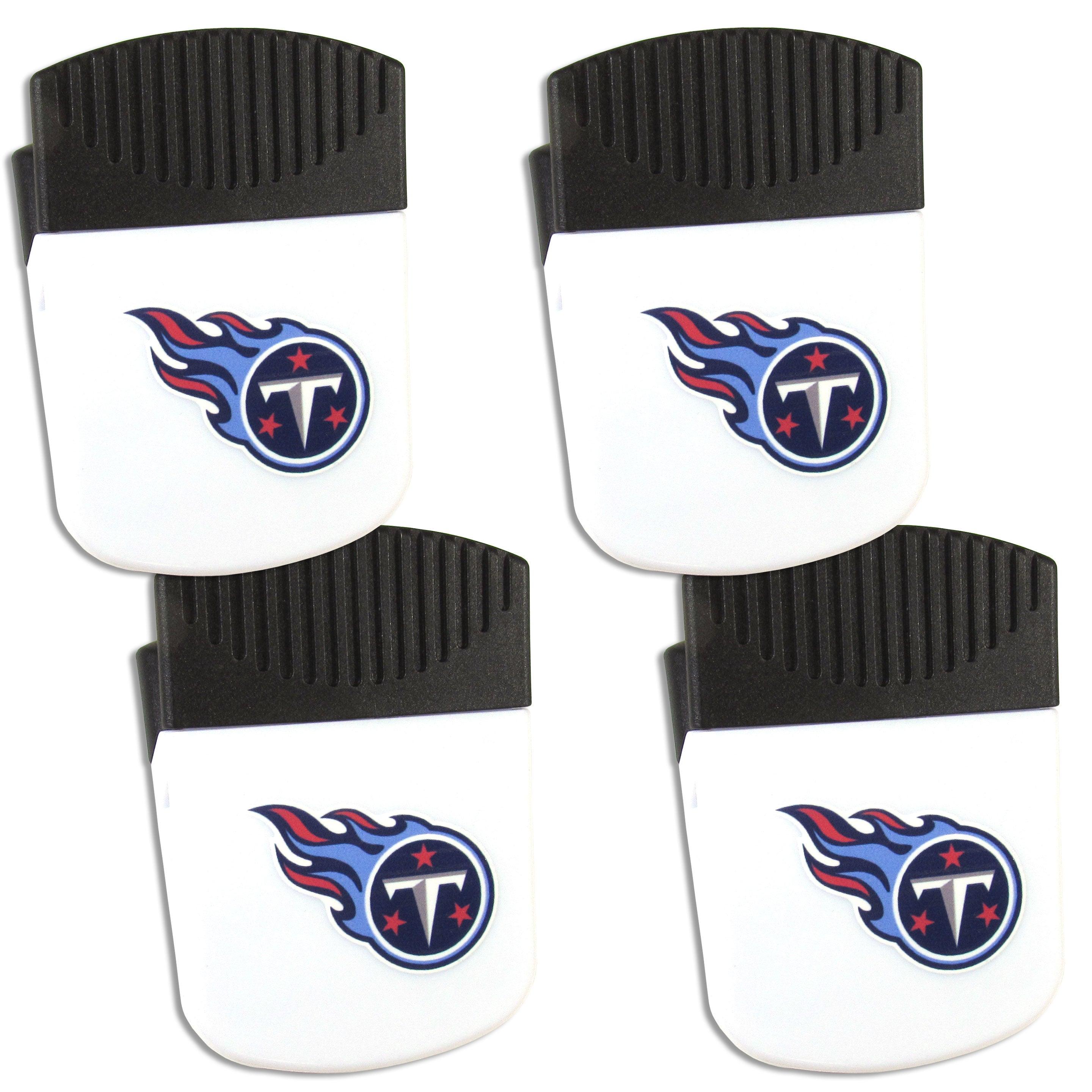 Tennessee Titans Chip Clip Magnet with Bottle Opener, 4 pack - Flyclothing LLC