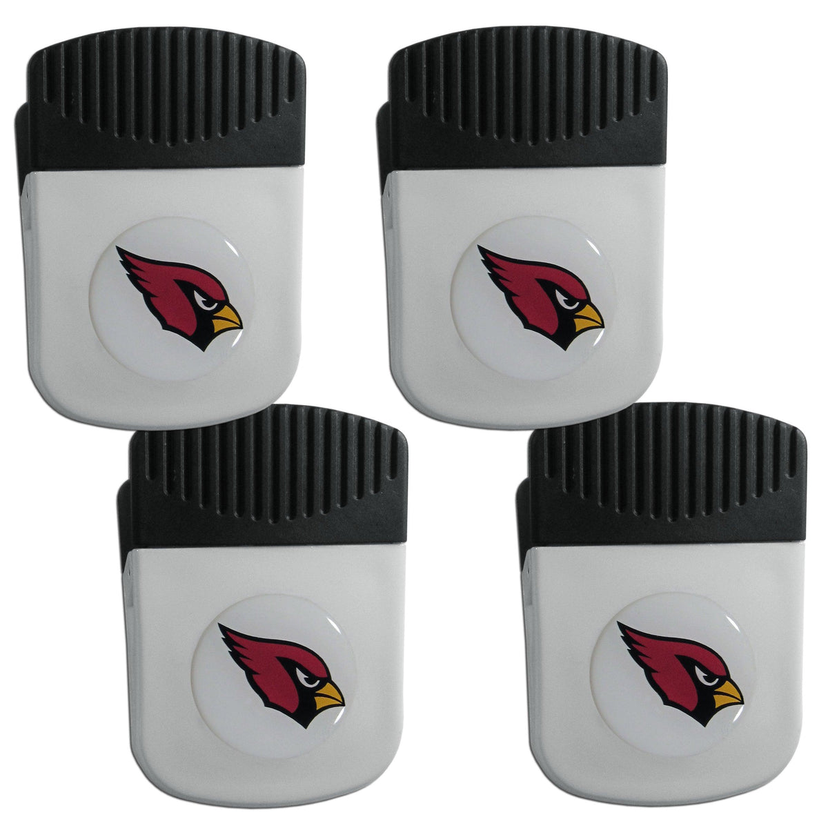 Arizona Cardinals Clip Magnet with Bottle Opener, 4 pack - Flyclothing LLC
