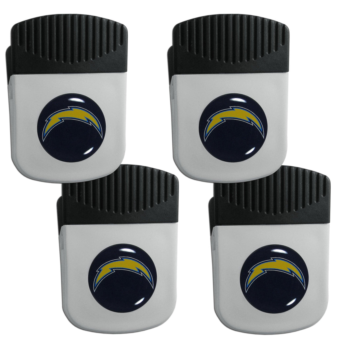 Los Angeles Chargers Clip Magnet with Bottle Opener, 4 pack - Flyclothing LLC