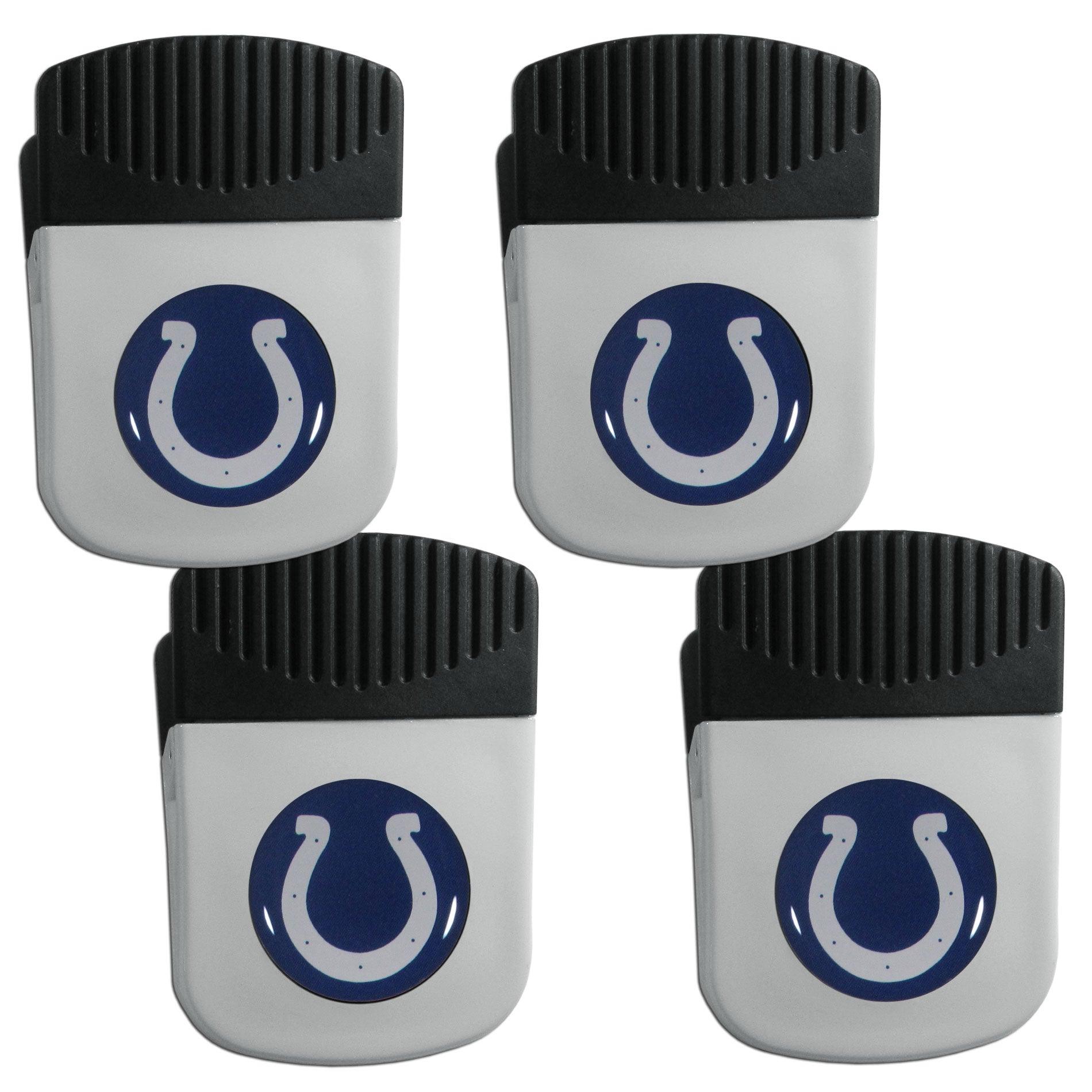 Indianapolis Colts Clip Magnet with Bottle Opener, 4 pack - Flyclothing LLC