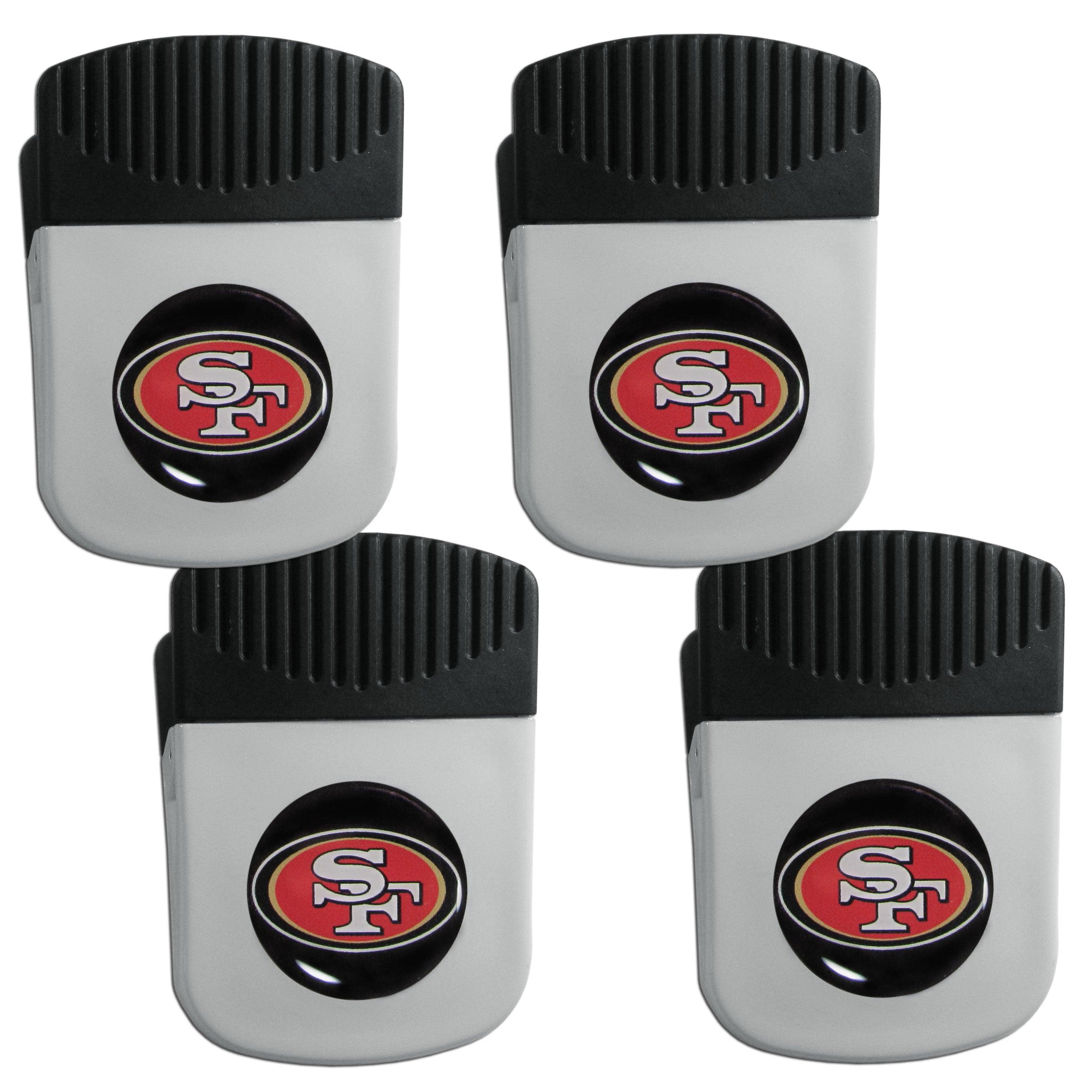 San Francisco 49ers Clip Magnet with Bottle Opener, 4 pack - Flyclothing LLC