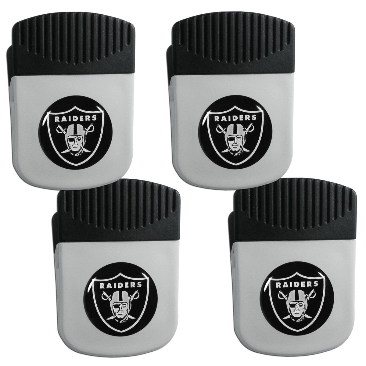 Las Vegas Raiders Clip Magnet with Bottle Opener, 4 pack - Flyclothing LLC